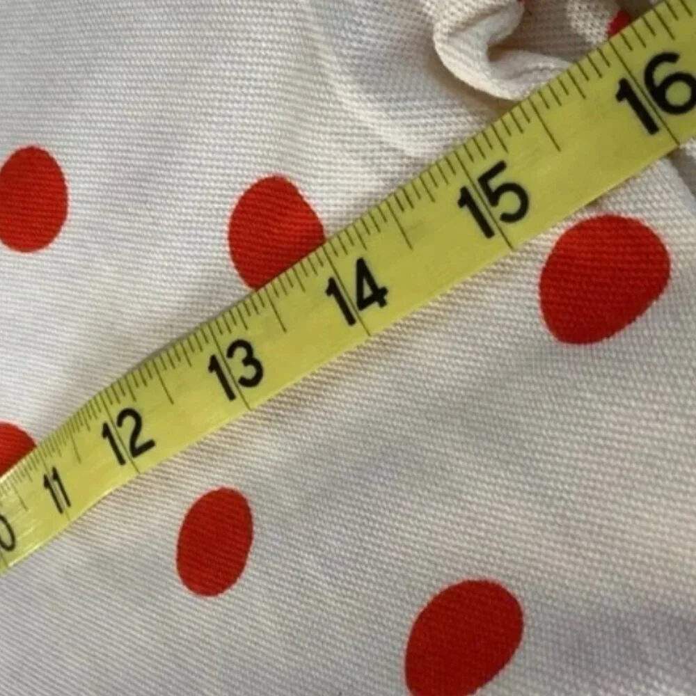 NIB Lacoste Girls Polka Dot Collared Short Sleeve Polo Shirt - Picture 9 of 11